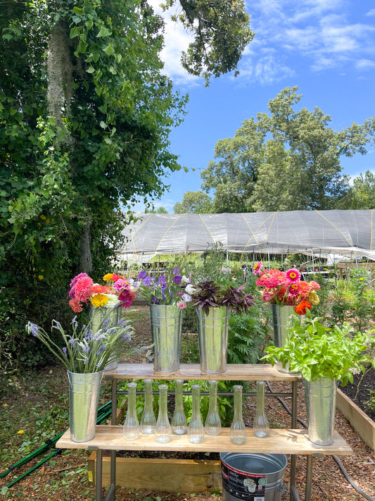 Flower Bar Set Up