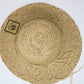 Woven Broad Brim Sun Hat