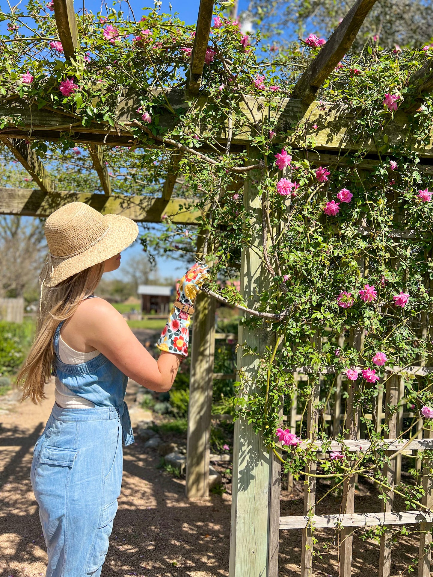 Woven Broad Brim Sun Hat