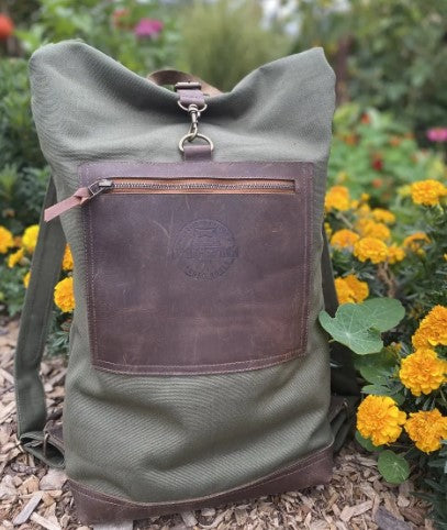 Harvest Bag - Waxed Canvas Backpack