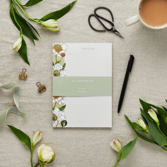 Floral Notepad