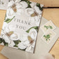 Greeting Card- Thank You with Magnolia Flowers