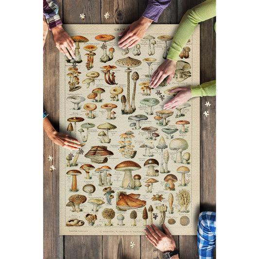 Adolphe Millot Mushroom Puzzle