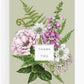 Greeting Card- Thank You Card with Pink Flowers